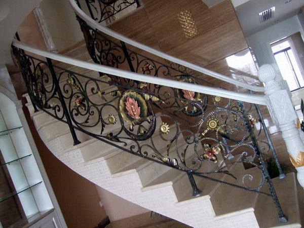 鐵藝樓梯扶手 鐵藝樓梯扶手
