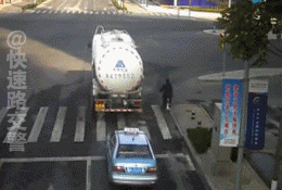 死神來(lái)了請(qǐng)注意 危險(xiǎn)交通事故GIF圖合集